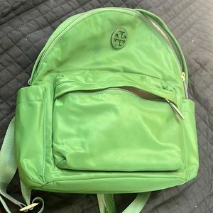 Large sized Tory Burch nylon back pack